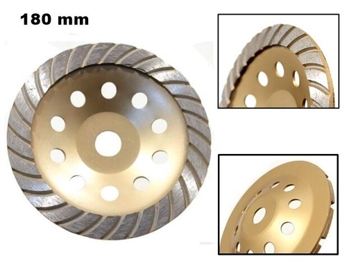 Disco turbo diamantato 180 - disco, mm